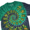 Grateful Dead - Irish Spiral Bears Tie Dye T Shirt